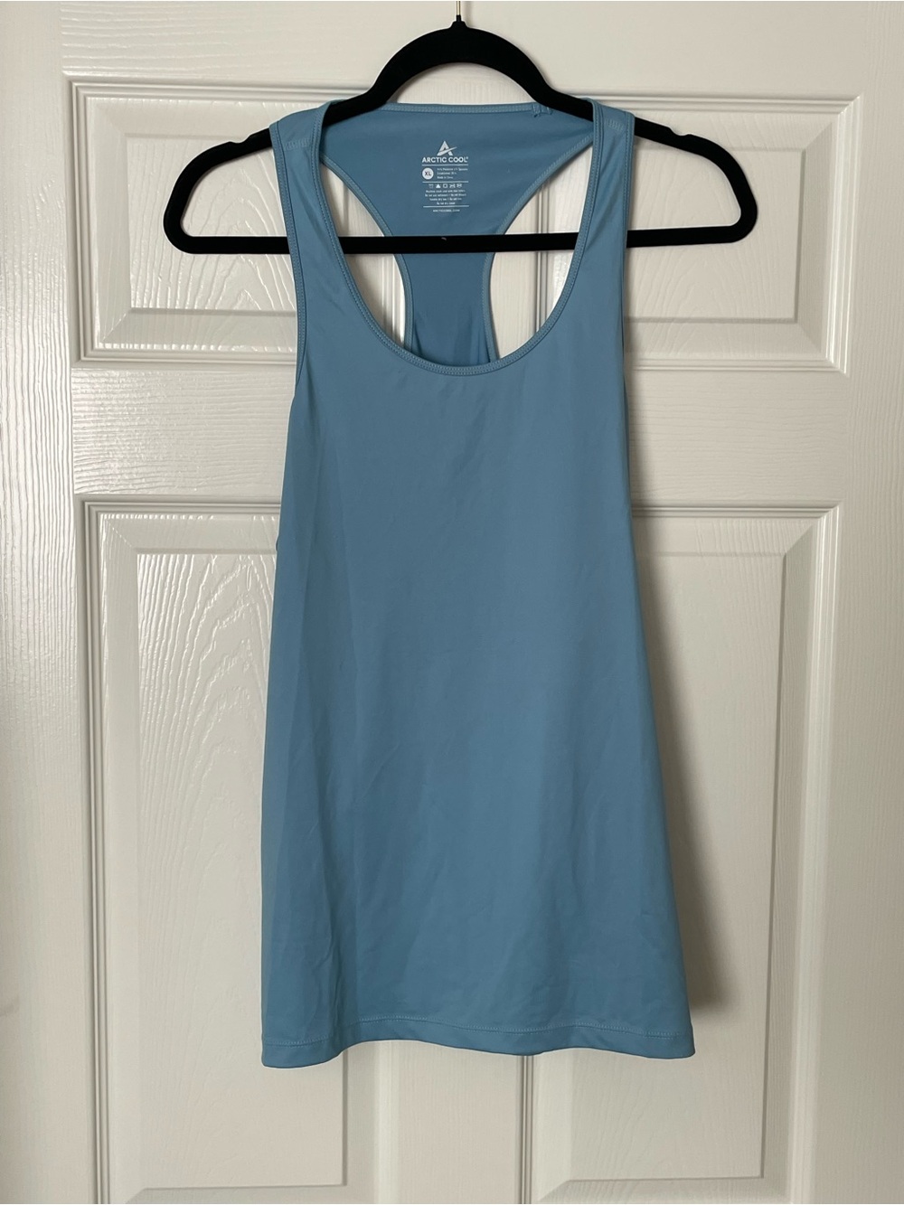 NWT ARCTIC COOL Active Cooling Tank Top Tee - Women's Size XL Blue Racerback NEW